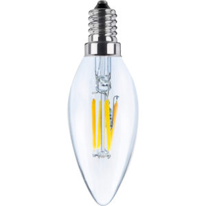 LED Candle 24V clear
